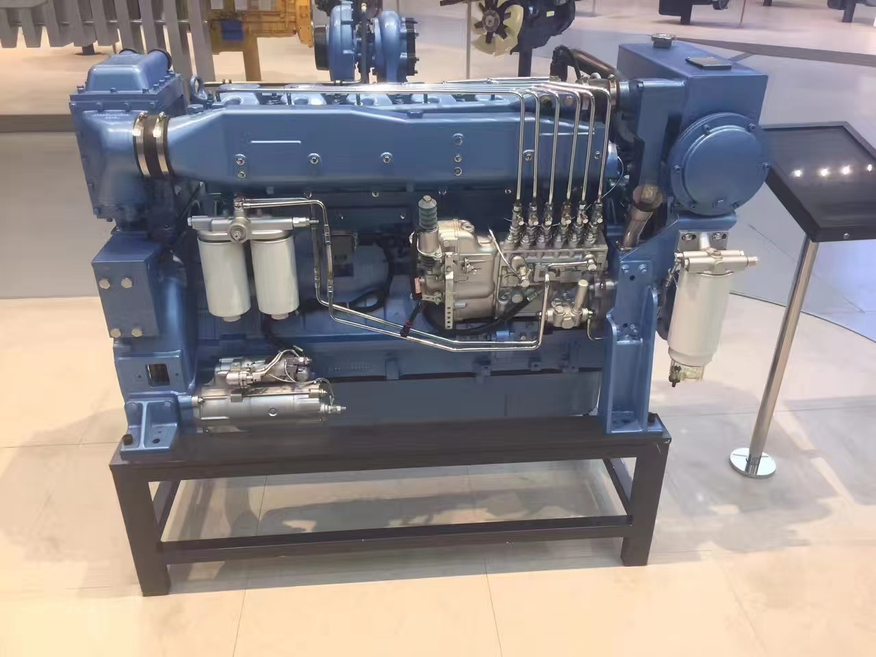 Weichai WD10 312 hp marine diesel engine marine diesel engine single cylinder 300 hp diesel marine engine