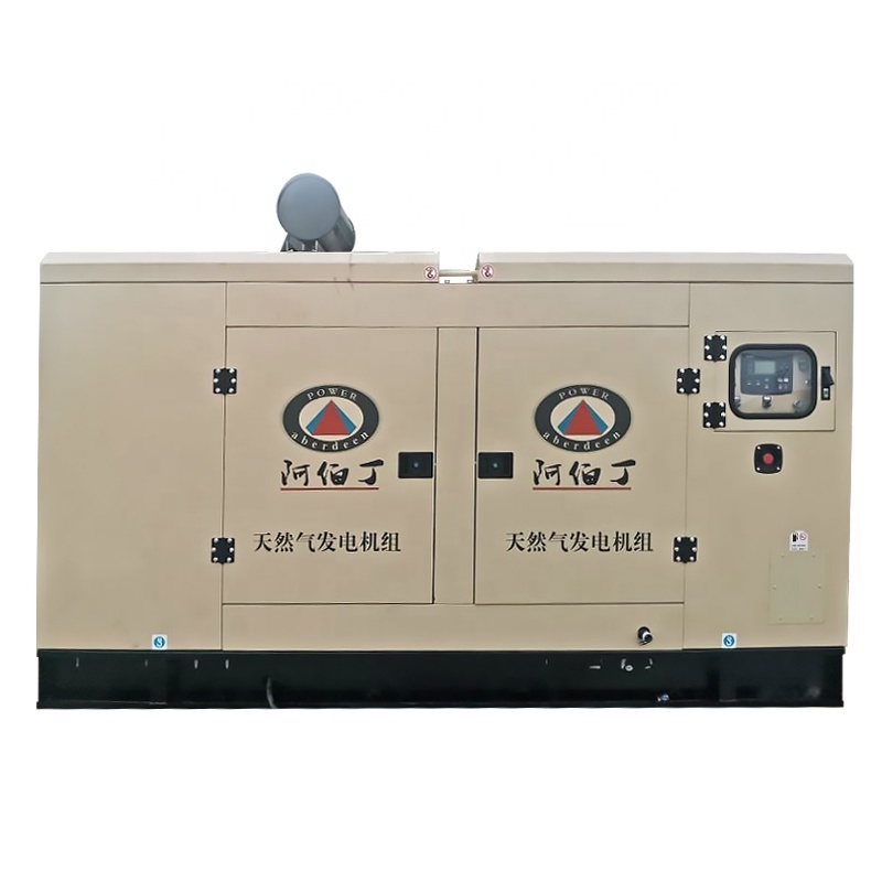 low 30kw 50kw 80kw 100kw 120kw 125kva 150kw 200kw natural gas biogas CNG LNG methan generator with CHP and Biogas purification