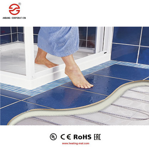 200W/M2  Underfloor Geothermal driveway snow melting system snow melting heating mats