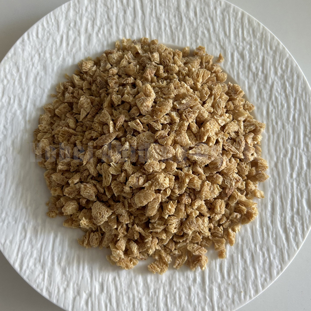 Halal low fat soya chunks in bulk textured soy protein non-gmo soybean vegetarian meat patties