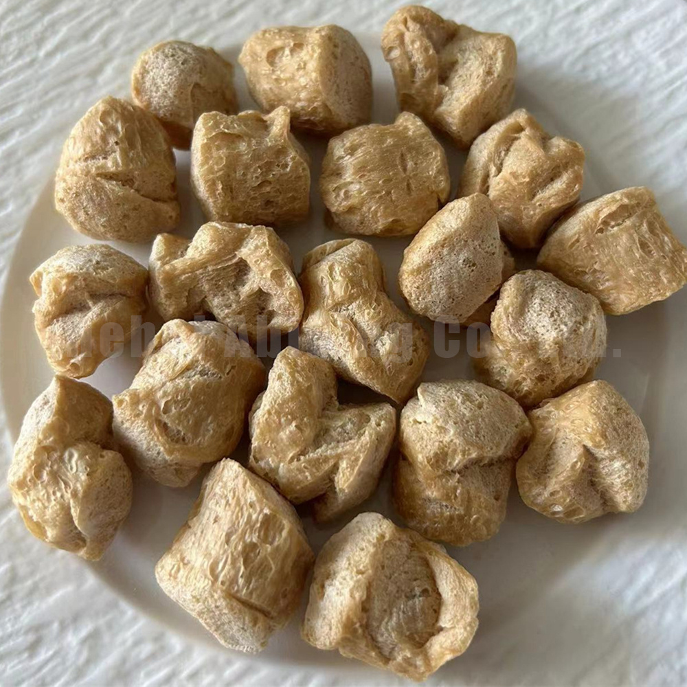 China factory Non GMO Soybean fiber tvp soya protein soya chunks in bulk textured soy protein halal