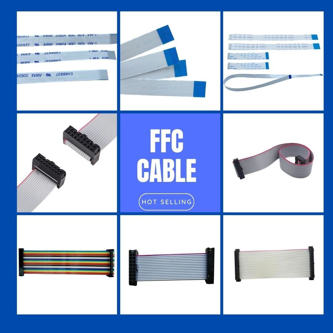 Cable Wire Harness Factory Flexible Flat Ffc ffc 0.5mm 40pin Cable adapter FFC connector