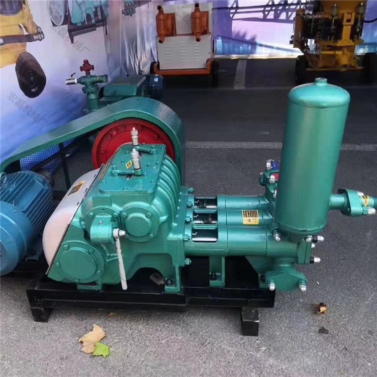 Factory price BW200-4 Horizontal double cylinder reciprocating two acting piston mud pump