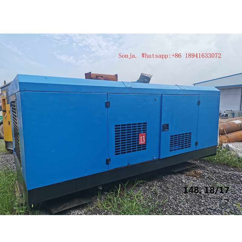 Second hand kaishan LGCY 18/17 air compressor 2018 model 18 bar portable diesel Screw air compressor