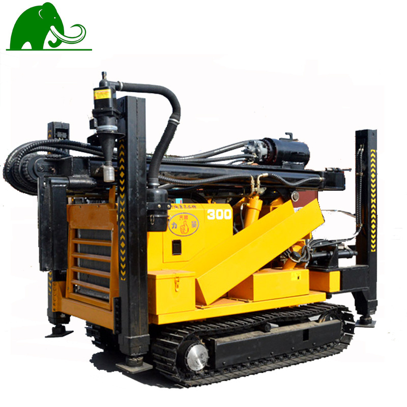 Jumbo Geotechnical Tunnel Light Automatic Integrated Dth Surface Blast Hole Drill Rig Machine