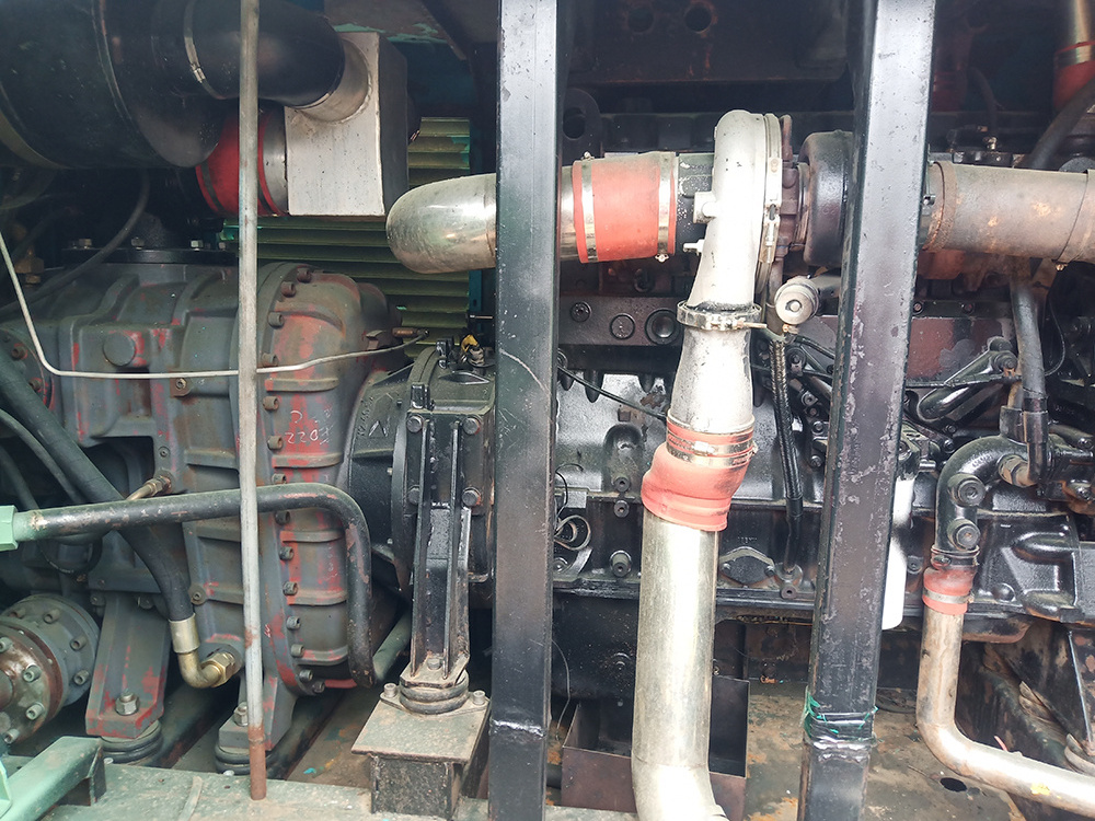 Second hand kaishan 36/30 air compressor 2018 model 30bar Cunmins engine stable diesel Screw air compressor