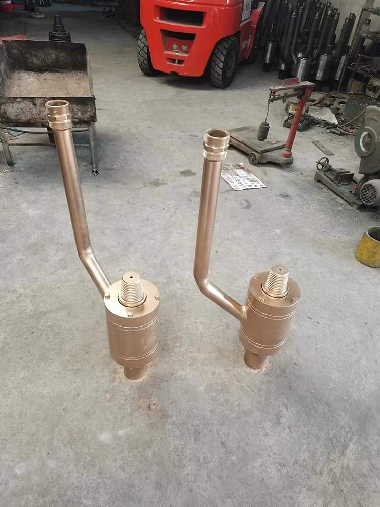 Water well drilling rig's tool to refit to a hydrodynamic drilling rig use mud pump water swivel faucet for drill rig For Sale