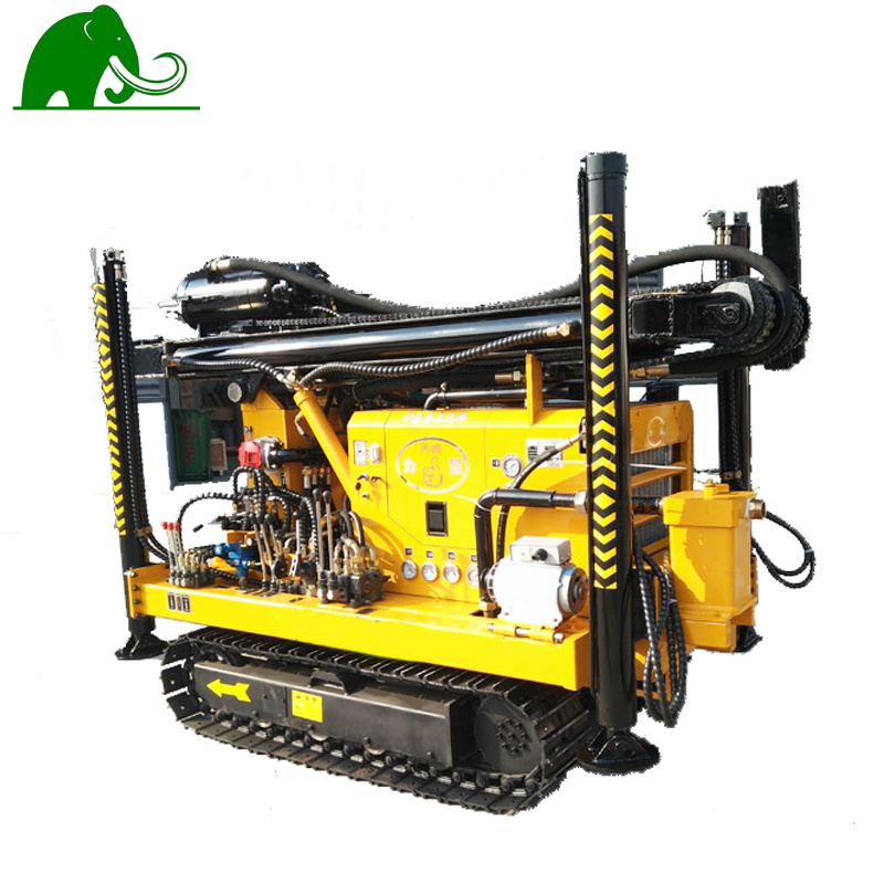 Jumbo Geotechnical Tunnel Light Automatic Integrated Dth Surface Blast Hole Drill Rig Machine