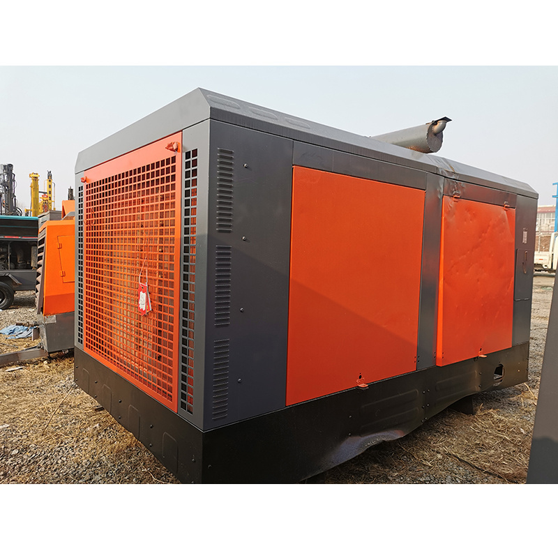 Second hand zega S95D air compressor 2019 model 24 bar 900 cfm  high pressure diesel Screw air compressor