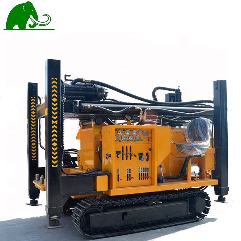 Jumbo Geotechnical Tunnel Light Automatic Integrated Dth Surface Blast Hole Drill Rig Machine