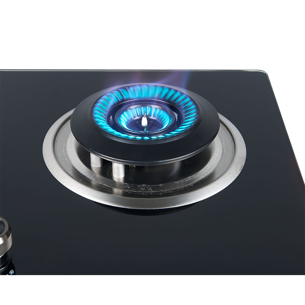 Wholesale Price Electric Table Gas Stove Tempered Glass 2 Burner Gas Stove For Cooking