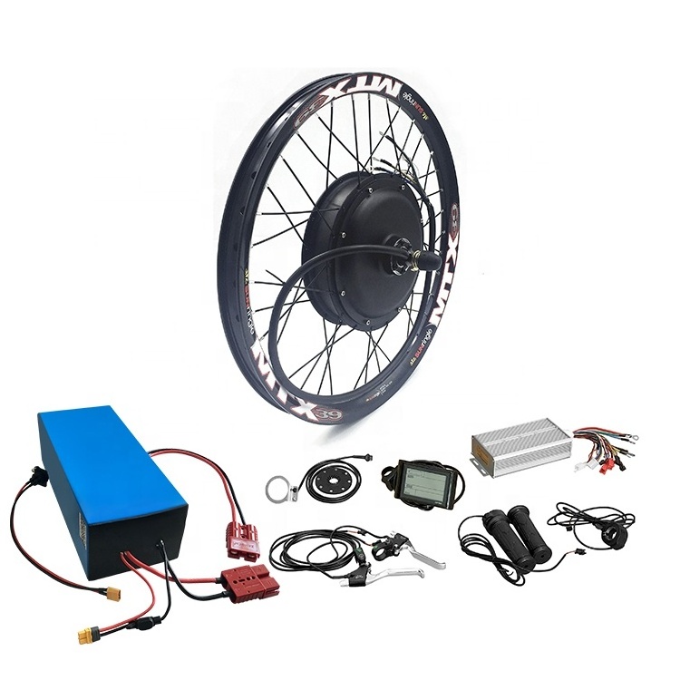 48v 1000w 1500w 2000w 3000w 5000w electric bicycle fat e bike motor conversion kit