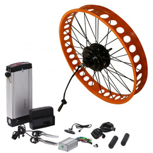 48v 26*4.0 inch tricycle electric mountain motor e bike front wheel conversion kit rear 1500w