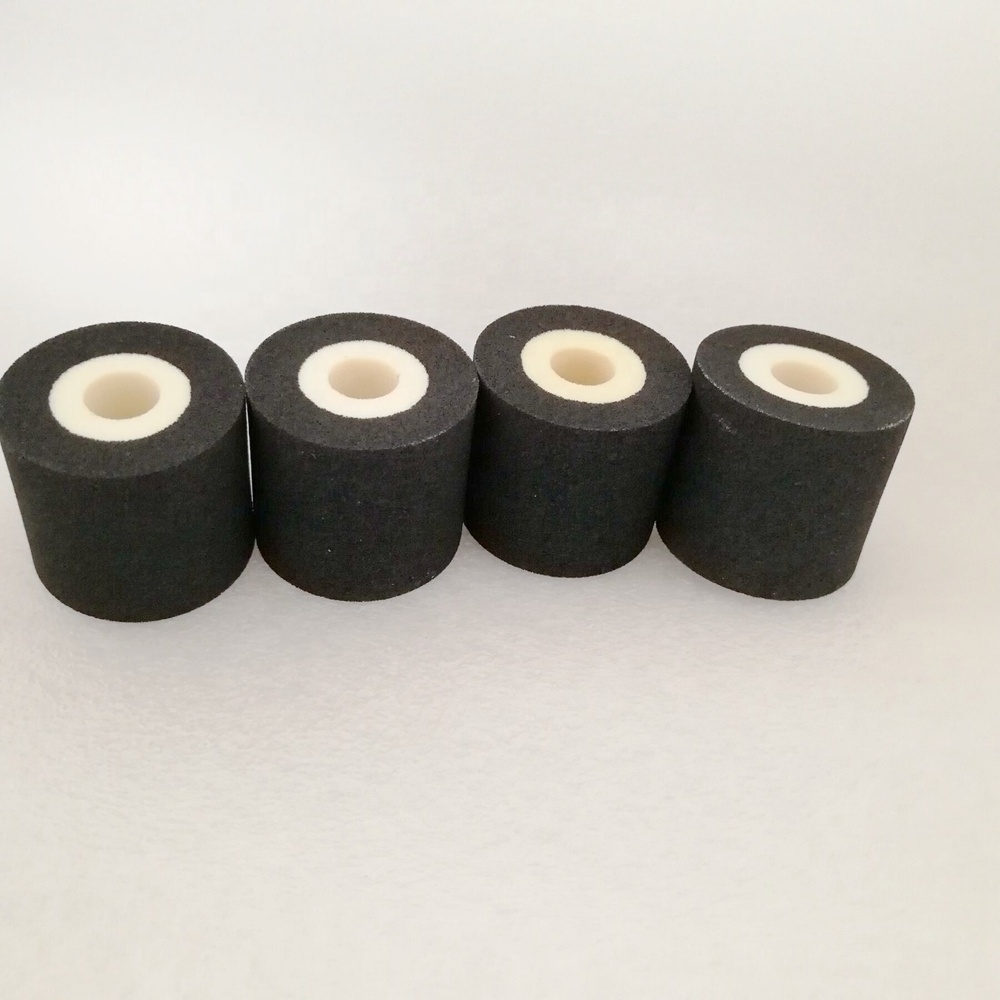 Black color Dia36mm*32mm 40*40 dry ink roll batch code printer machine MY380 hot ink roller