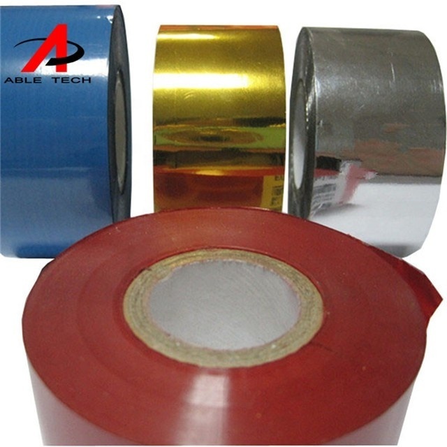 Hot coding ribbon SCF900 Hot Coding Foil tape for multi color on batch coding machines 25mm 35mm stamping foil