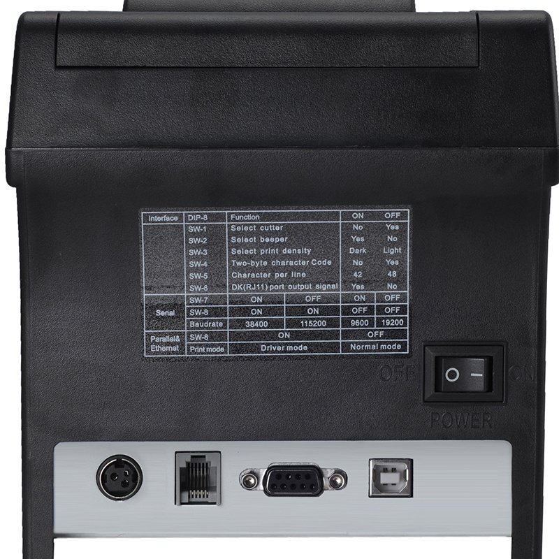 USB+Serial+Lan Pos 80 mm thermal Bill driver download thermal receipt printer