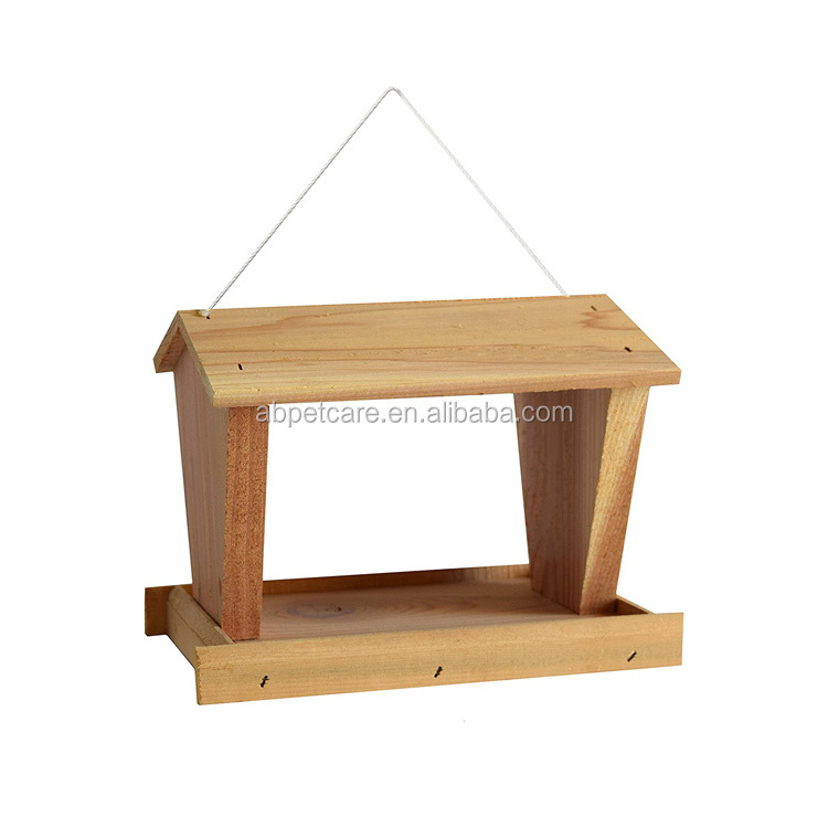 Wooden Cedar Octagon Gazebo Bird feeder Bird house