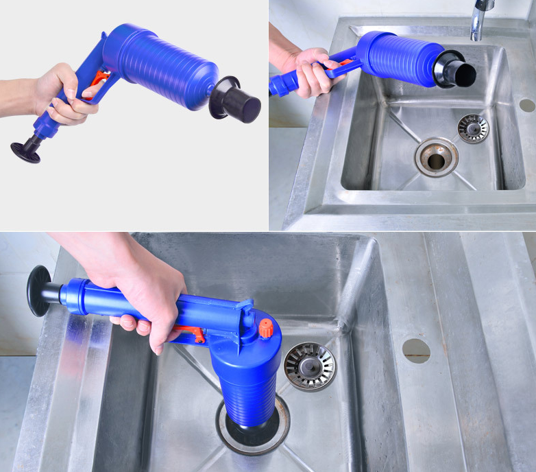 Wholesale household cleaning tools accessories toilet plunger multifunction toilet drain cleaner