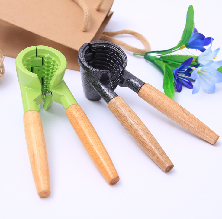 Wholesale Quality Wooden Handle Nut Cracker Walnut Opener Nutcracker Nut Cracker Machine