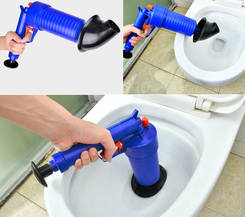 Wholesale household cleaning tools accessories toilet plunger multifunction toilet drain cleaner