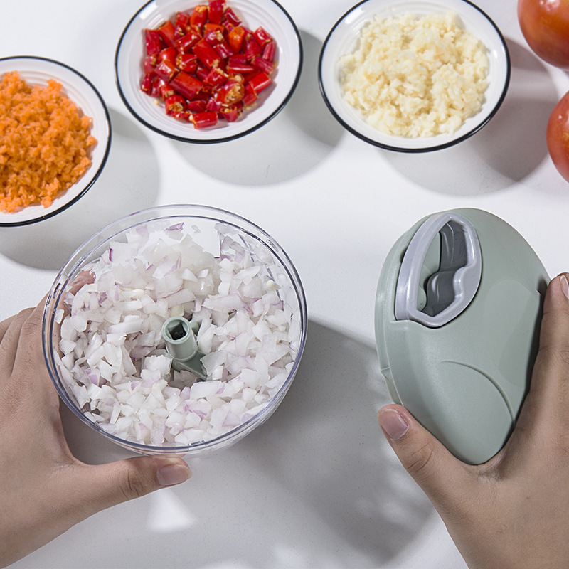 Wholesale Kitchen Pull Cord Vegetable Food Chopper Manual Hand Blender Processor pullcord chopper