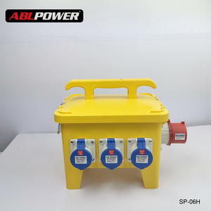 3 phase power distribution box electrical power distribution box for small construction site