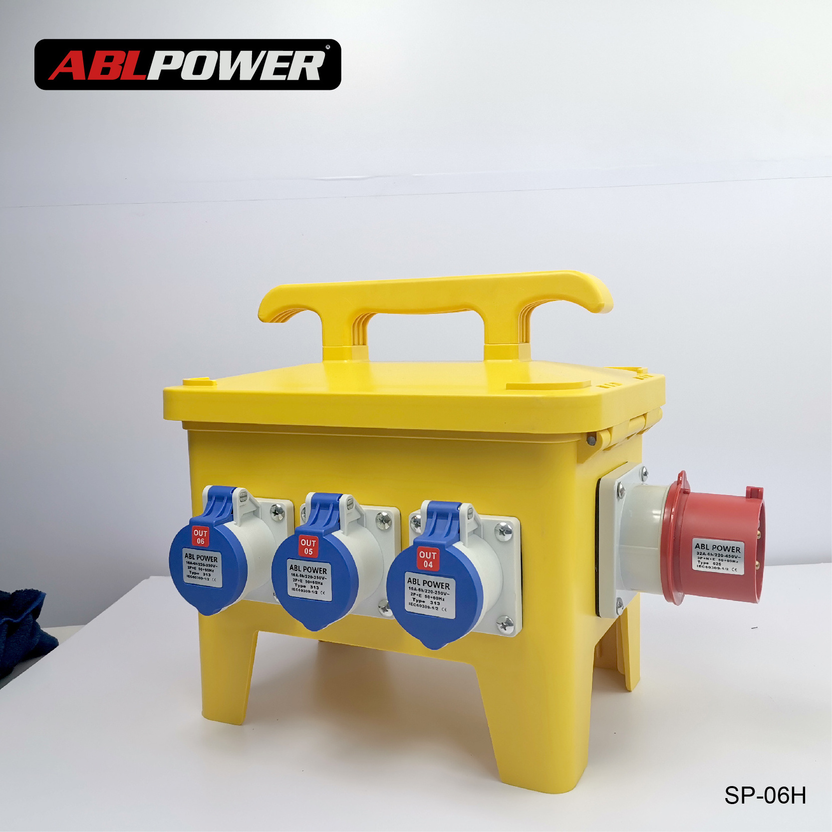 3 phase power distribution box electrical power distribution box for small construction site