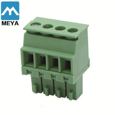 PCB male female terminal blocks 5.08mm pitch board to board wire connectors with fixing nut KF2EDGKM-5.0/5.08 terminal block