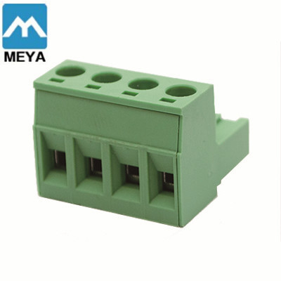 PCB male female terminal blocks 5.08mm pitch board to board wire connectors with fixing nut KF2EDGKM-5.0/5.08 terminal block