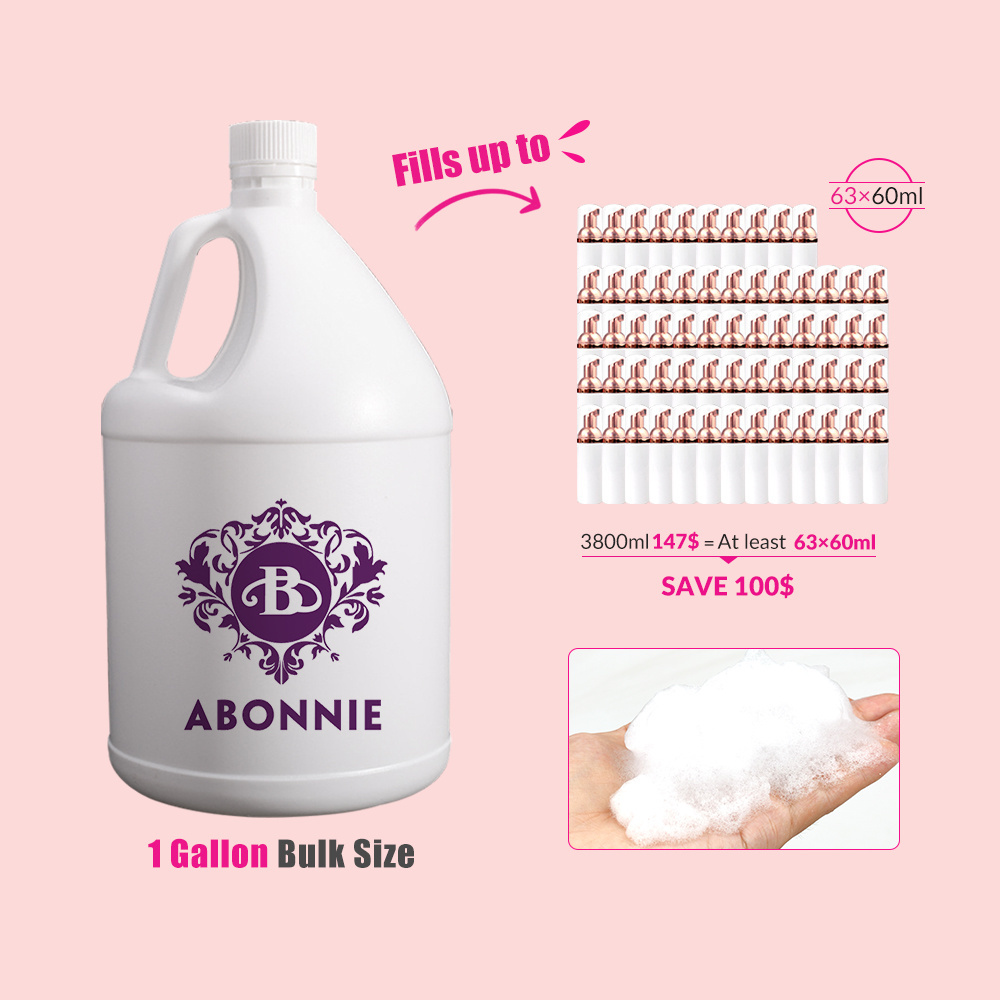 Abonnie Lashshampoo Private Label Lash Supplies Vegan Eyelash Extension Cleanser Lash Shampoo Set Lash Wash Foam Cleanse