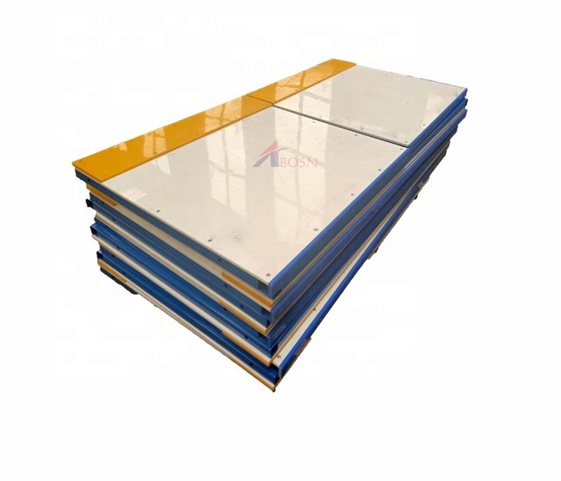 hdpe artificial Synthetic Ice Skating Boards for Basement Hockey Rink