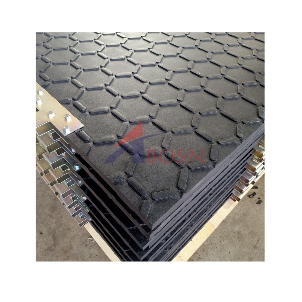 Plastic UHMWPE Light Weight Drilling Rig Mats Temporary Access Systems