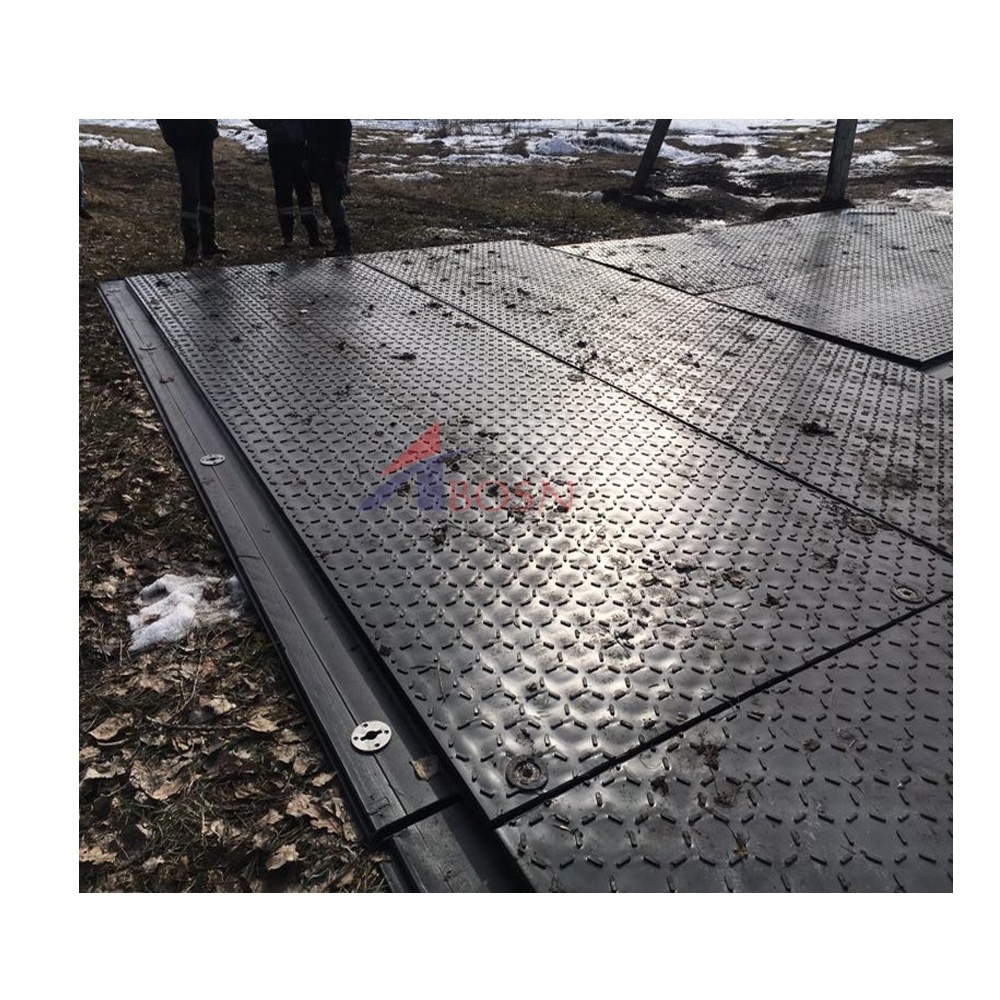 Plastic Lightweight Swamp Access Mats Hollow Ground Protection Mats