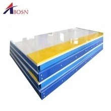 hdpe artificial Synthetic Ice Skating Boards for Basement Hockey Rink