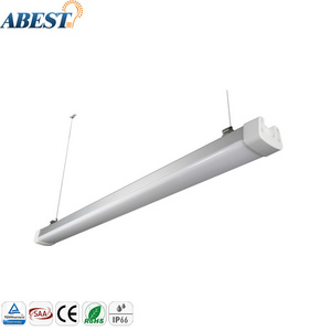 led strip tri-proof linear fixture ip65 tri-proof led light 40w 60w 80w led garage light for workplace lighting