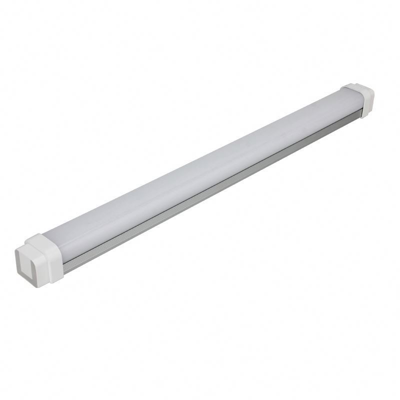 IP65 Led triproof warehouse light mini 12-36V dimmable linear tube lighting fixture 4ft waterproof garage parking workshop light