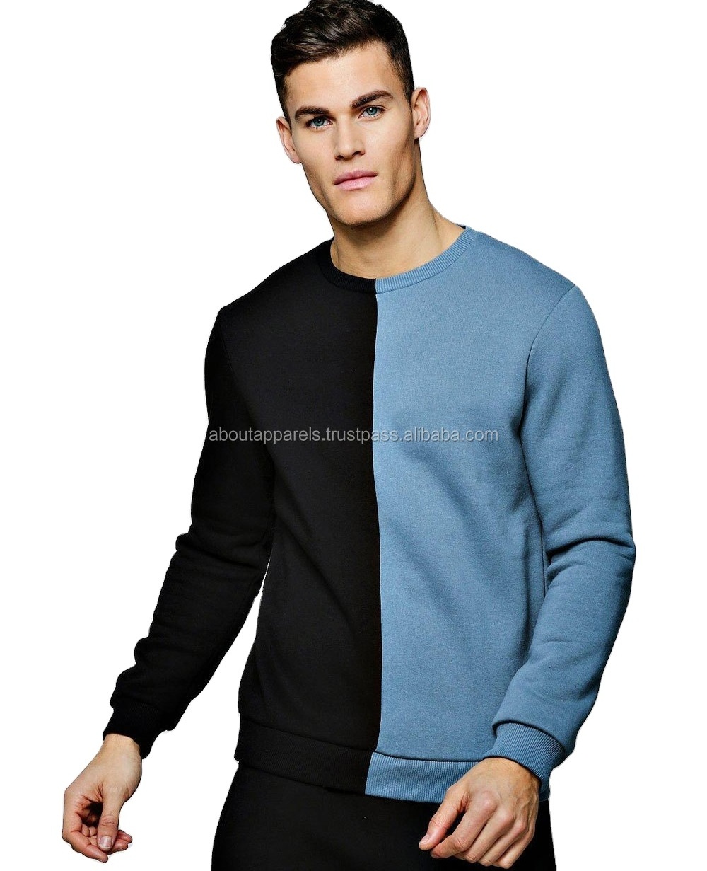 Long Sleeve Side Zipper Men Hoodies With Zip Pockets / Fitness Hoody Sweatshirt / Skin