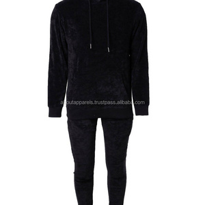 Bulk Wholesale Custom Blank Mens Velour Tracksuits, Hot sale & high quality best selling mens stretch tracksuit