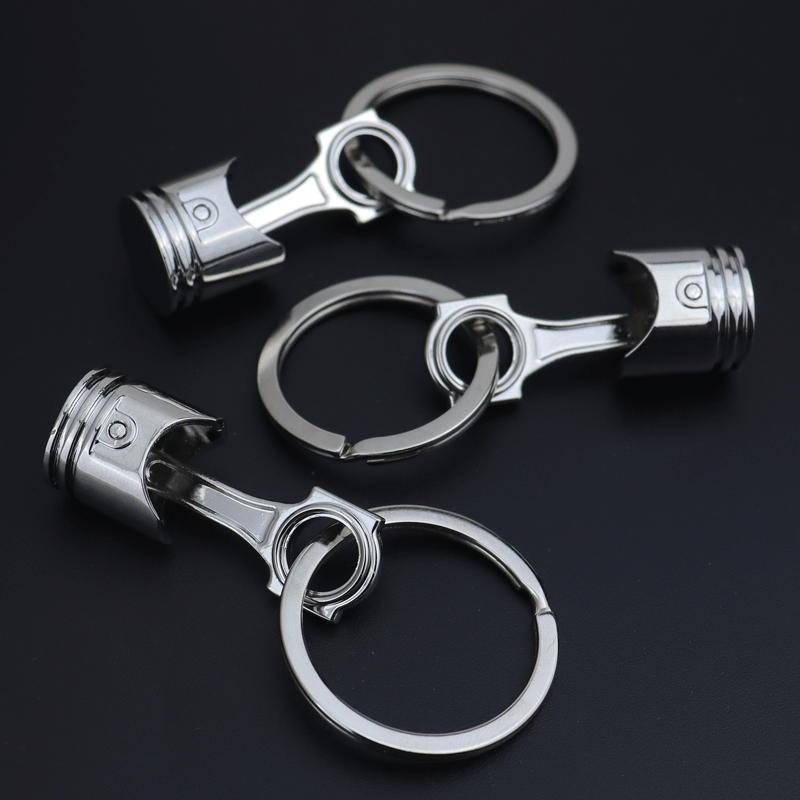 portachiavi piston gift Car Interior Accessories car metal keychain turbo gear hub pendant brake disc shock absorber keychain