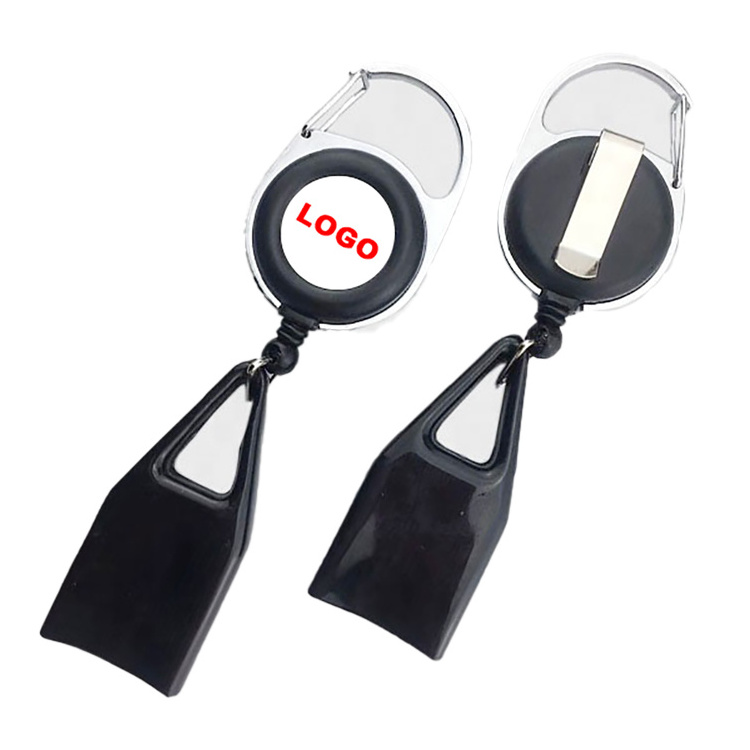 ABS retractable Yoyo id badge reel retractil enfermera card puller reel Keychain LIGHTER Badge clip Lighter Holder LEASH Holder