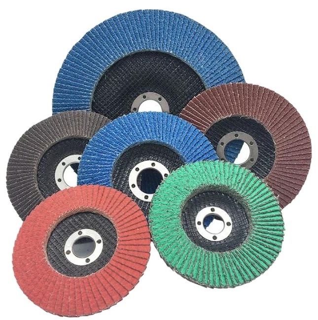 115mm Blue Color Germany and  Zirconia Quality Flap Disc Sanding Disc