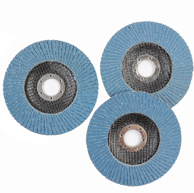 115mm Blue Color Germany and  Zirconia Quality Flap Disc Sanding Disc