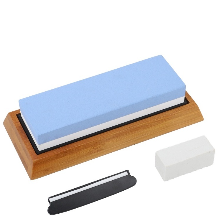 Premium quality Whetstone Knife Sharpening Stone Set double side stone sharpening 1000 6000 grit stone knife sharpener