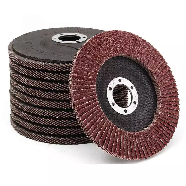 5 Inch Silicon carbide abrasive tools flexible flap disc grinding wheel