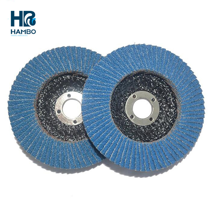 115mm Blue Color Germany and  Zirconia Quality Flap Disc Sanding Disc