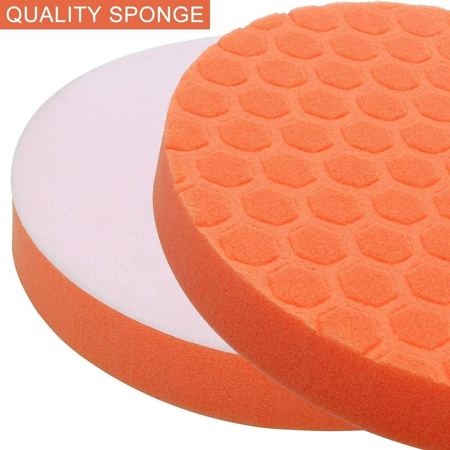 Polishing Pads 5 inch Car Waxing Polish Foam Kit Buffer Polisher Buffing Wheel