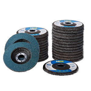 Flap Disc 25 Pack Angle Grinder Sanding Disc 40/60/80/120 Grit Grinding Wheel 4.5" x 7/8" Type 29