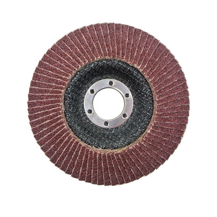 SATC Premium 4-1/2'' Flexible Alumina Flap Disc Extra Power Grinding Wheel for Steel Alloy