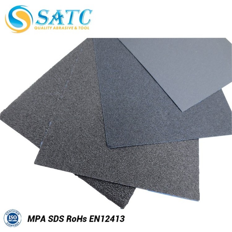 100 Pcs Sandpaper Sanding Sheets Assorted 240/320/400/600/800/1000/1200/1500/2000Grit Wet Dry Wood Car Metal