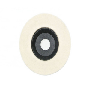 SATC 4.5 Inch Polisher Round Shape Flap Disc 100% Wool Felt Abrasive Polishing Wheel Discs